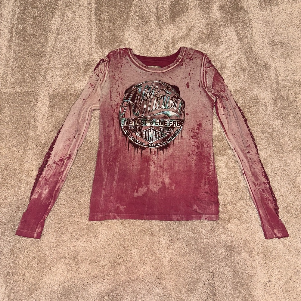 Affliction Long Sleeve Tee
